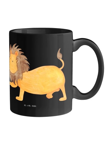 Mr. & Mrs. Panda Kaffeetasse Majestätischer Löwe mit Spruch in Schwarz