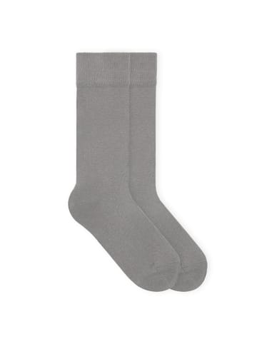 von Jungfeld Classic Socken Signature Innenbund in Anthrazit