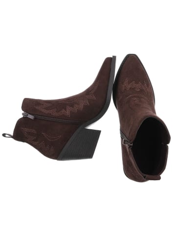 Ital-Design High Heel in Dunkelbraun