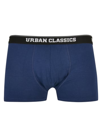 Urban Classics Boxershorts in darkblue+navy+black