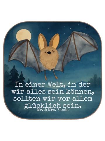 Mr. & Mrs. Panda Tassenuntersetzer Fledermaus Flügel Design mit ... in Weiß