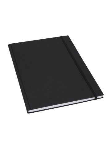 elasto Notizbuch "Note" A4 in schwarz
