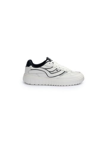 LLOYD Sneaker TORO WAVE in white/piping navy