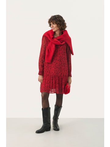 PART TWO Kleid MikaelaPW Lockere Passform in Salsa Leaf Print