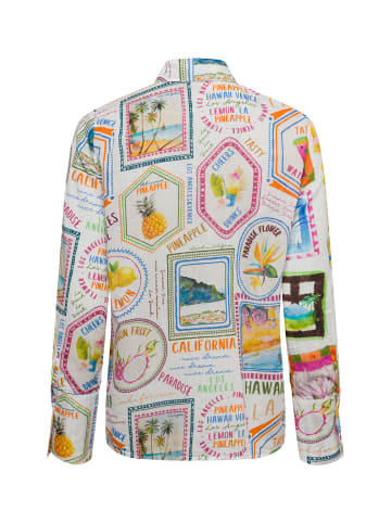 EMILY VAN DEN BERGH Bluse in weiß mehrfarbig