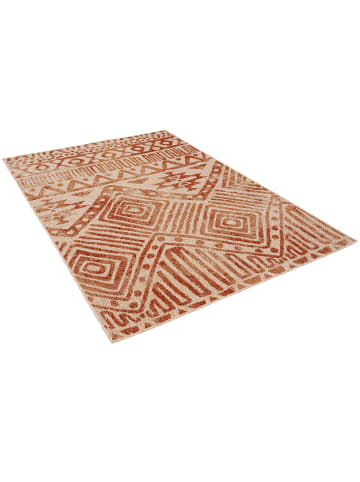 Pergamon In- und Outdoor Teppich Carpetto Vintage in Terrakotta