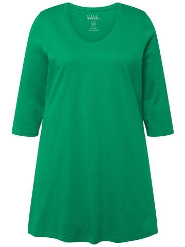 Ulla Popken Longshirt in smaragdgrün