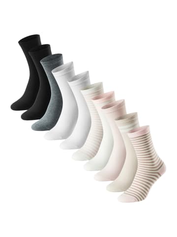 Schiesser Socken Bluebird in Dunkelblau / rosa