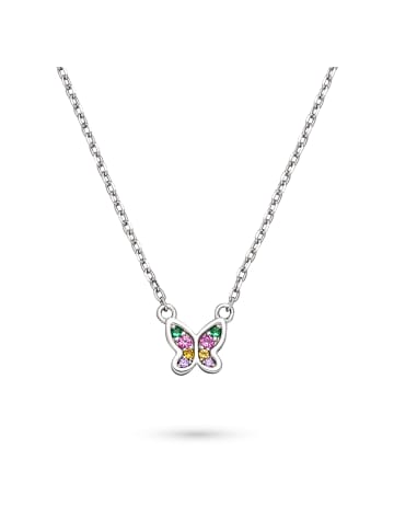s.Oliver Halskette Butterfly in silber