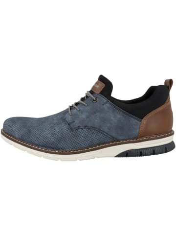 rieker Schnürschuhe 14450 in blau