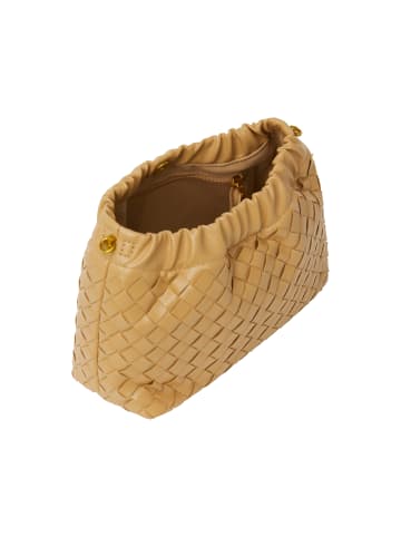 faina Women Handbag in Beige