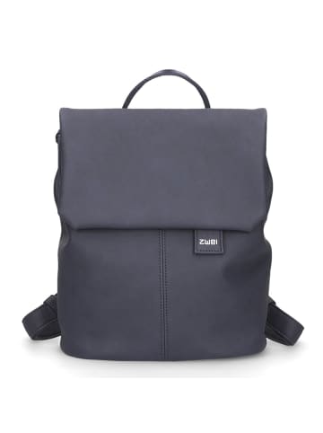 Zwei Mademoiselle.M City Rucksack 29 cm in nubuk ink