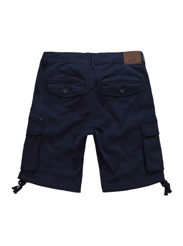 Men Plus Bermuda in navy blau