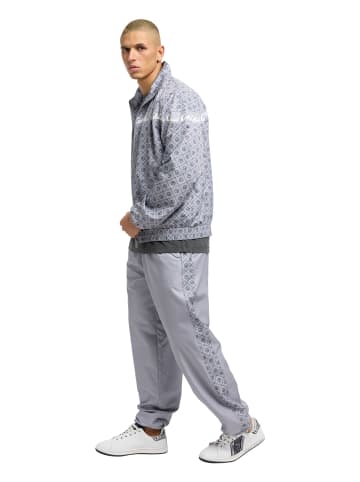 Carlo Colucci Tracksuit mit Sweatjacke Drazzer in Hellgrau