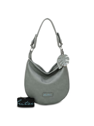 Fritzi aus Preußen Eco Hobo Schultertasche 31 cm in sky