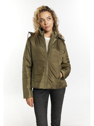 myMo Damen Leicht Wattierte Jacke in Militäroliv