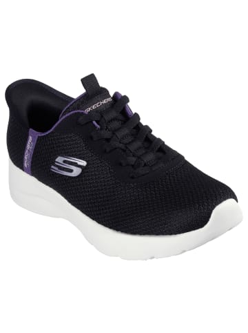 Skechers Slip-On "DYNAMIGHT 2.0 DAILY ADVENTURE" in Schwarz / Violett