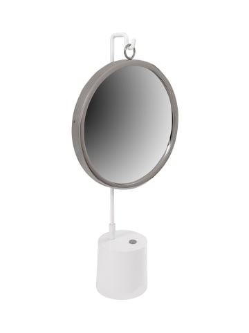 Kayoom Tischspiegel Eleganca 225 in weiß - silber