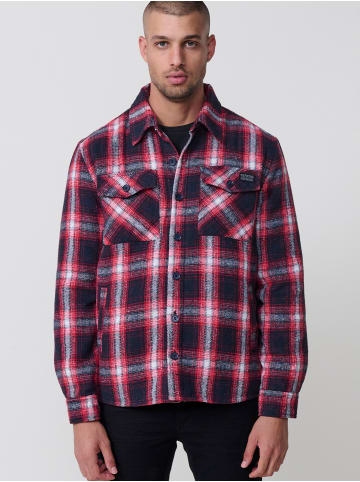 KOROSHI Überhemd in rot