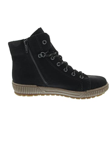 rieker Schnürstiefelette Schwarz