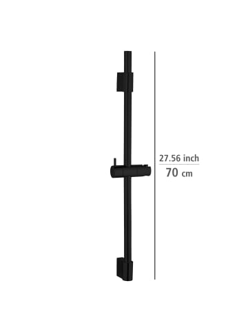 Wenko Brausestange CLASSIC in Schwarz, (L) 70 cm