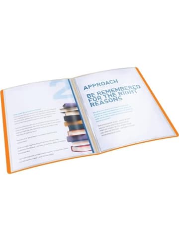 Leitz Sichtbuch Urban Chic A4 PP Packung mit  80 Hülllen dunkelgrau