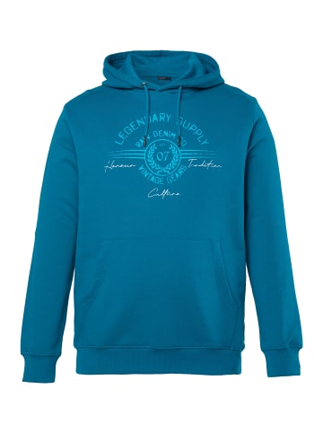 Men Plus Sweatshirt in rauchblau