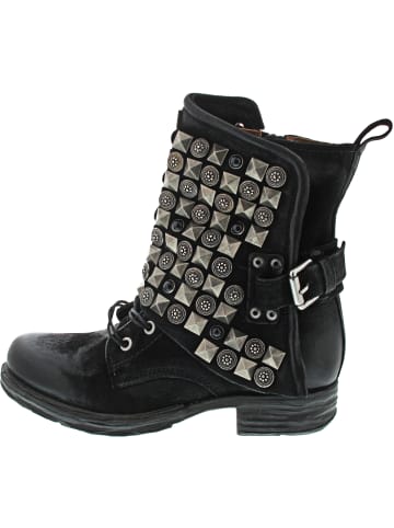 A.S.98 Schnürstiefel Schwarz