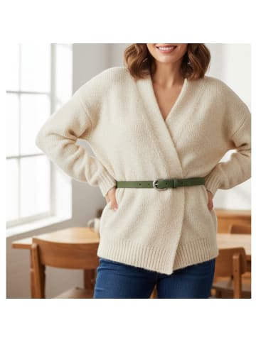 FRONHOFER Ledergürtel in Peach