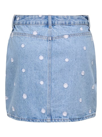 ONLY Jeansrock in Light Blue Denim