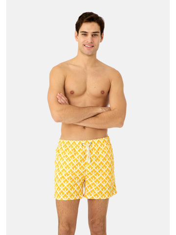 Gassa d’Amante Badeshorts Sanremo in Gelb