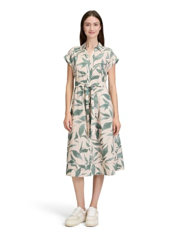 BETTY & CO Hemdblusenkleid mit Print in Nature/Green