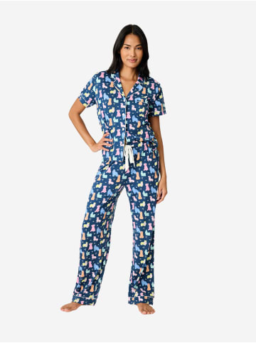 P.J. Salvage Pyjama Whimsy Sets in navy