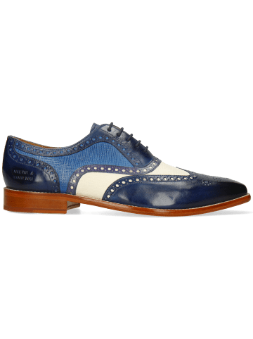 MELVIN & HAMILTON Oxford Schuh Leonardo 21 in Blau