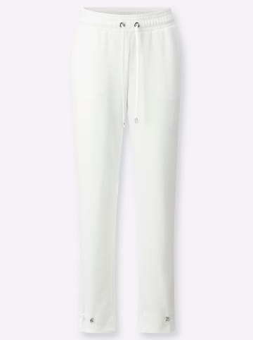 Sieh an! Jersey-Hose in weiß