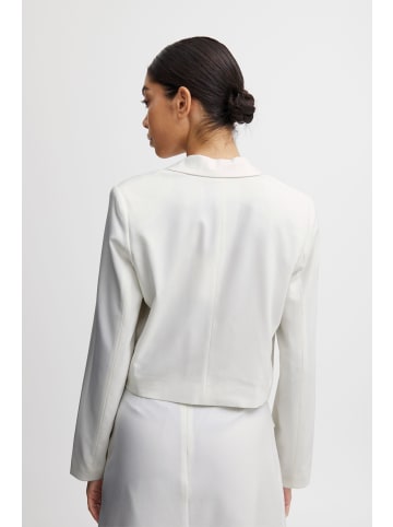 b. young BYDANTA SH BLAZER - HEAVY WOVEN Loose fit in Off White