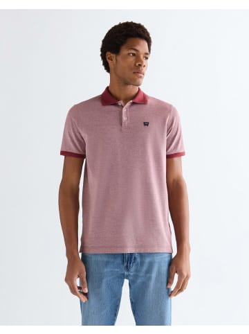 Wrangler Polo Refined Polo in Ruby Wine
