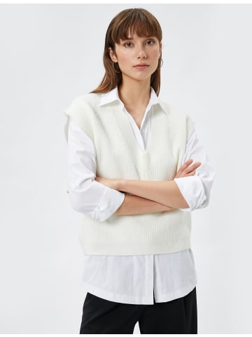 KOTON Sweater in Ekru