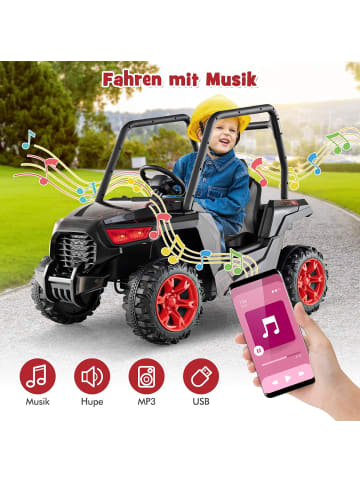 COSTWAY Kinder Elektroauto in Schwarz