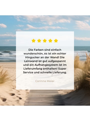 MuchoWow Leinwand Bilder Dünen