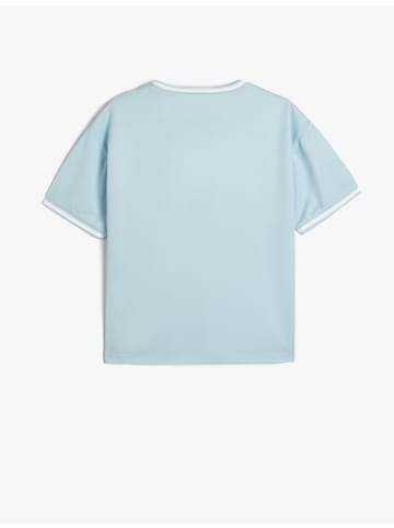 KOTON T-shirt in Blau