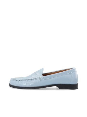 Bianco Lederhalbschuhe in SkyBlue