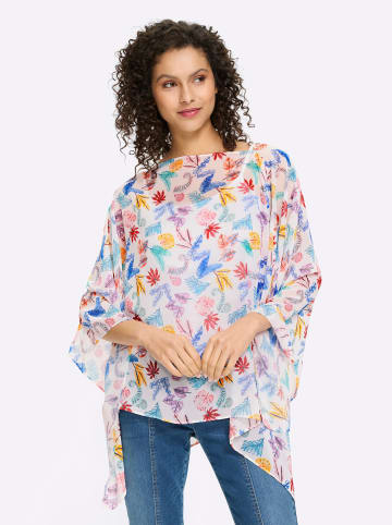 Heine Druck-Tunika in weiß-hummer-bedruckt