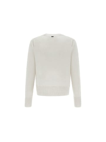 Herno Weiß Kaschmir Pullover