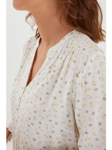 b.young Langarmbluse BYIRINA BLOUSE - 20809749  Damenbluse mit Print in Gelb
