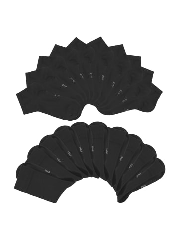 H.I.S Basicsocken in 20x schwarz