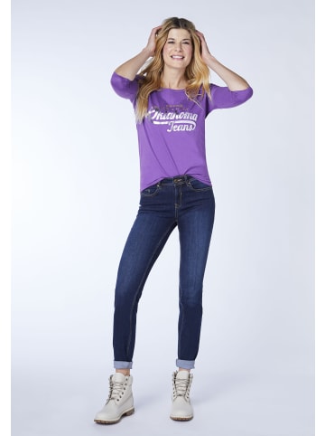 Oklahoma Jeans Longsleeve in Violett