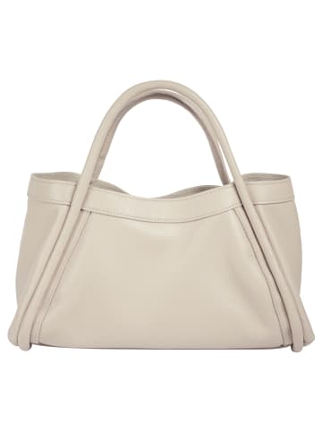 Cluty Handtasche 2 in 1 echt Leder in beige
