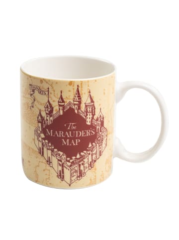 Harry Potter Harry Potter Tasse Farbwechseltasse Karte des Rumtreibers 320 ml in Mehrfarbig
