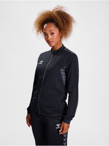 Hummel Hummel Zip Jacke Hmlauthentic Multisport Damen Atmungsaktiv Schnelltrocknend in BLACK